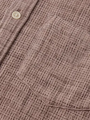 Corridor Waffle-Knit Cotton Shirt - Men | Thumbnail 4 Corridor Waffle-Knit Cotton Shirt - Men | Thumbnail 4