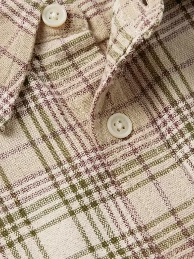 Corridor Birch Checked Cotton-Canvas Shirt - Men | Thumbnail 4
