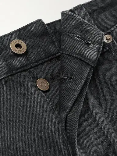 Loewe Wide-Leg Logo-Embroidered Jeans - Men | Thumbnail 6 Loewe Wide-Leg Logo-Embroidered Jeans - Men | Thumbnail 6
