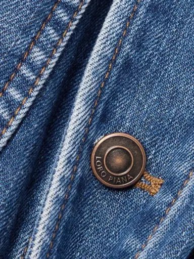 Loro Piana Dean Corduroy-trimmed Denim Jacket | Thumbnail 5