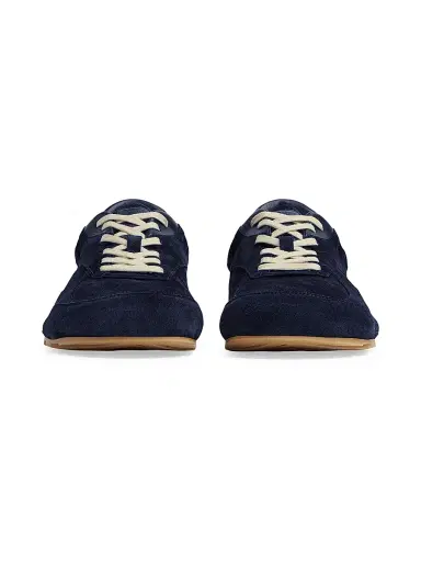 Bottega Veneta Men's Orbit Flash Suede Sneakers - Neptune - Size 13 | Thumbnail 3 Bottega Veneta Men's Orbit Flash Suede Sneakers - Neptune - Size 13 | Thumbnail 3