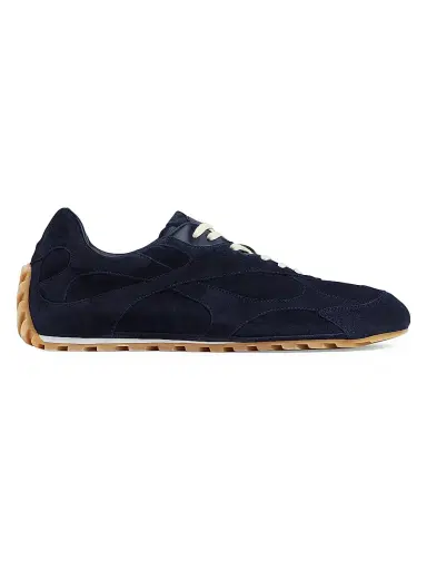 Bottega Veneta Men's Orbit Flash Suede Sneakers - Neptune - Size 13 | Thumbnail 1 Bottega Veneta Men's Orbit Flash Suede Sneakers - Neptune - Size 13 | Thumbnail 1