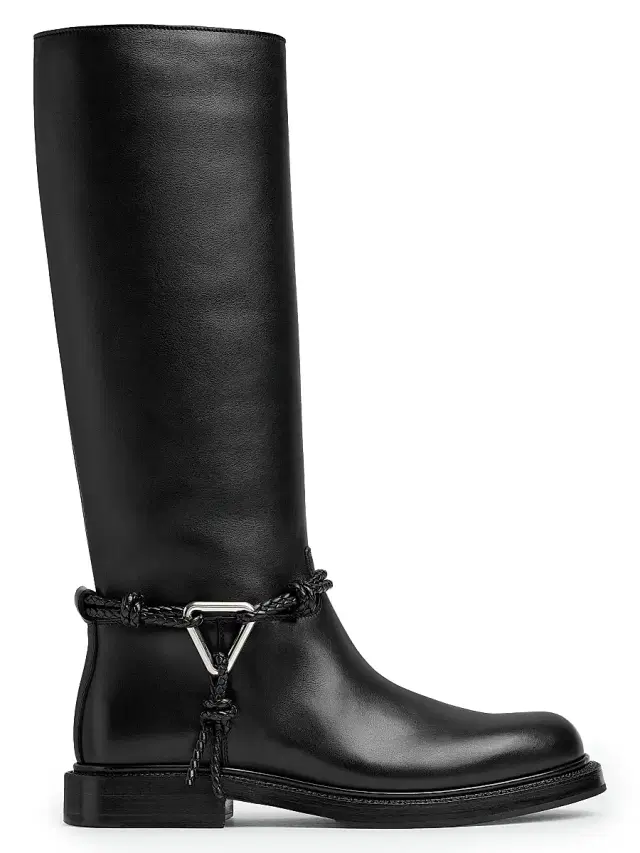 Women's James Leather Boots - Black