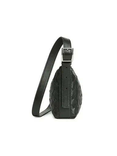 Bottega Veneta Men's Traveler Intrecciato Leather Phone Pouch | Thumbnail 4 Bottega Veneta Men's Traveler Intrecciato Leather Phone Pouch | Thumbnail 4