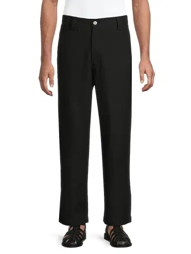 The Elder Statesman Men's Regular-Fit Cashmere-Wool Pants | Thumbnail 3 The Elder Statesman Men's Regular-Fit Cashmere-Wool Pants | Thumbnail 3