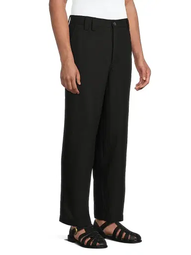 The Elder Statesman Men's Regular-Fit Cashmere-Wool Pants | Thumbnail 4 The Elder Statesman Men's Regular-Fit Cashmere-Wool Pants | Thumbnail 4