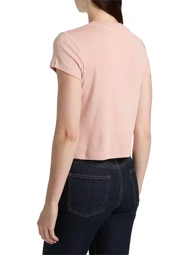 AG Jeans Women's Sadie Crewneck T-Shirt - Sparkling Rose - Size XS | Thumbnail 5