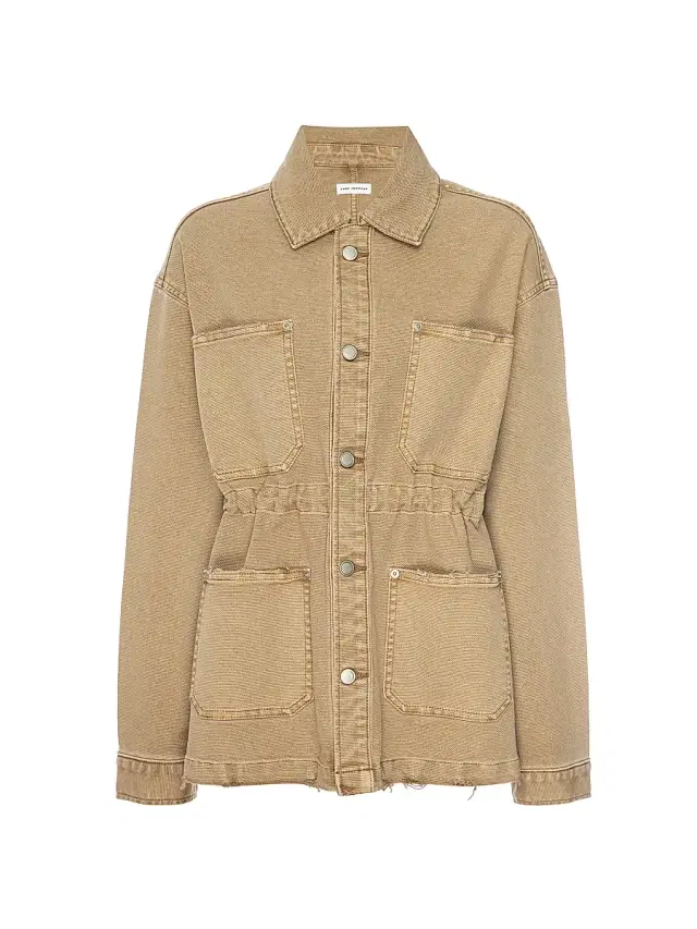 Women's Canvas Utility Jacket - Good Khaki