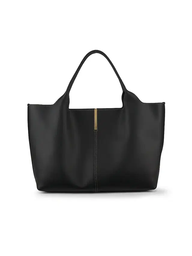 Tod's Women's  Leather Shopping Bag - Nero