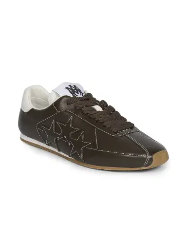 Amiri Women's Pacific Low-Top Suede Sneakers - Dark Brown | Thumbnail 2 Amiri Women's Pacific Low-Top Suede Sneakers - Dark Brown | Thumbnail 2