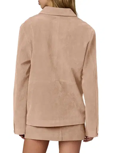 Joe's Jeans Women's Faux-Suede Chore Coat | Thumbnail 5