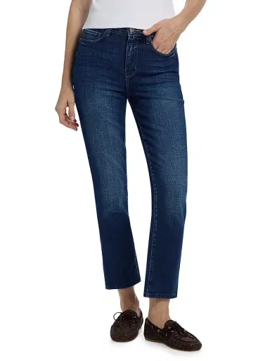 L'Agence Women's Celestia Cropped Ultra High-Rise Slim-Straight Jeans | Thumbnail 3 L'Agence Women's Celestia Cropped Ultra High-Rise Slim-Straight Jeans | Thumbnail 3
