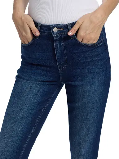 L'Agence Women's Celestia Cropped Ultra High-Rise Slim-Straight Jeans | Thumbnail 6 L'Agence Women's Celestia Cropped Ultra High-Rise Slim-Straight Jeans | Thumbnail 6