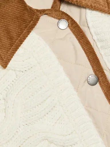 rag & bone Women's Ivy Mixed Media Jacket - | Thumbnail 7