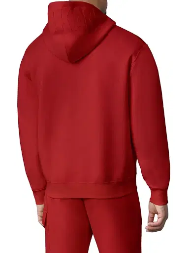 Mackage Men's Kolton Logo Cotton-Blend Hoodie - Lava - Size XL | Thumbnail 4 Mackage Men's Kolton Logo Cotton-Blend Hoodie - Lava - Size XL | Thumbnail 4