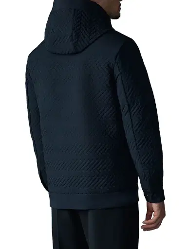 Mackage Men's Thiago Chevron-Quilted Down Jacket - Black | Thumbnail 5