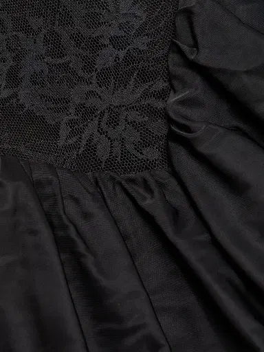 BCBGMAXAZRIA Women's Stretch Lace Bubble Minidress - Black - Size 12 | Thumbnail 7 BCBGMAXAZRIA Women's Stretch Lace Bubble Minidress - Black - Size 12 | Thumbnail 7