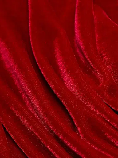 BCBGMAXAZRIA Women's Ruffled Velvet Strapless Minidress - Chilli Pepper - Size 12 | Thumbnail 7 BCBGMAXAZRIA Women's Ruffled Velvet Strapless Minidress - Chilli Pepper - Size 12 | Thumbnail 7