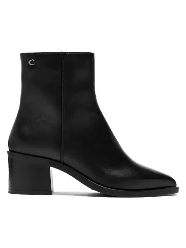 La Canadienne Women's Julieta 65MM Leather Booties - Black Leather - Size 9.5 | Thumbnail 1 La Canadienne Women's Julieta 65MM Leather Booties - Black Leather - Size 9.5 | Thumbnail 1