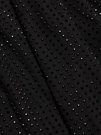 BCBGMAXAZRIA Women's Embellished Twist Hot Fix Gown - Black - Size 12 | Thumbnail 7 BCBGMAXAZRIA Women's Embellished Twist Hot Fix Gown - Black - Size 12 | Thumbnail 7