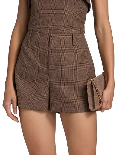 Cami NYC Women's Jolie Plaid Tweed Shorts | Thumbnail 3 Cami NYC Women's Jolie Plaid Tweed Shorts | Thumbnail 3