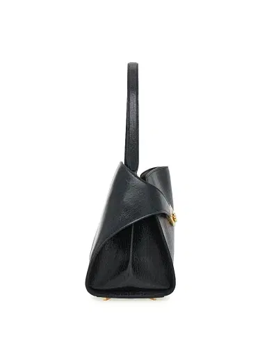 FERRAGAMO Women's Hug Leather Shoulder Bag - Nero | Thumbnail 4