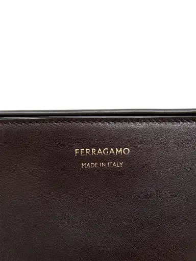 Ferragamo Women's Extra-Small Scarf Leather Shoulder Bag | Thumbnail 6