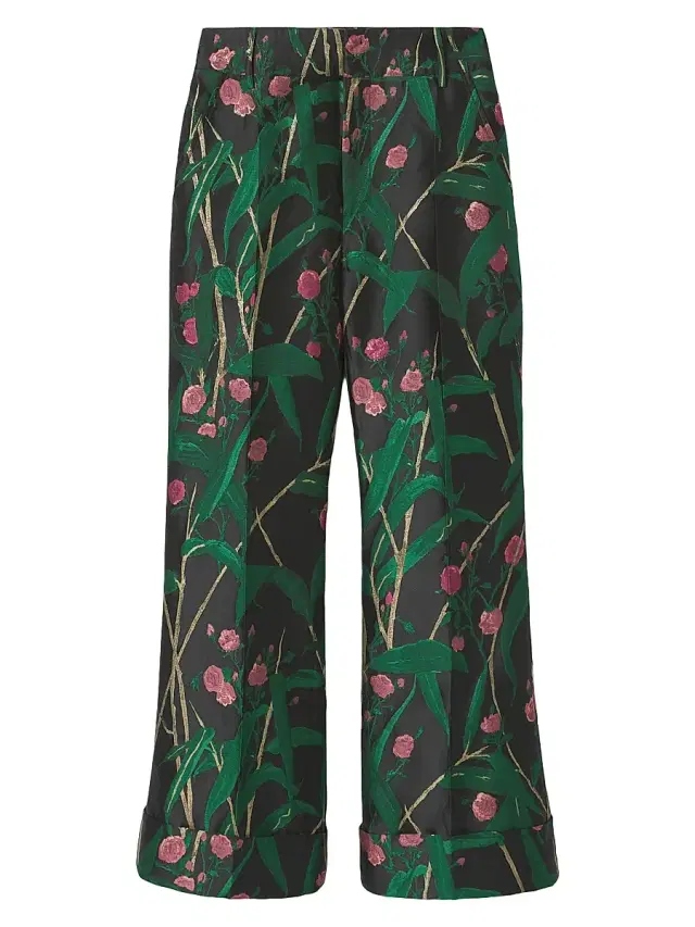 La DoubleJ Women's Hendrix Pants - Bamboo Jacquard Black