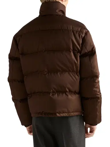 Prada Men's Medium-Weight Re-Nylon Down Jacket - Brown - Size XXXL | Thumbnail 3 Prada Men's Medium-Weight Re-Nylon Down Jacket - Brown - Size XXXL | Thumbnail 3
