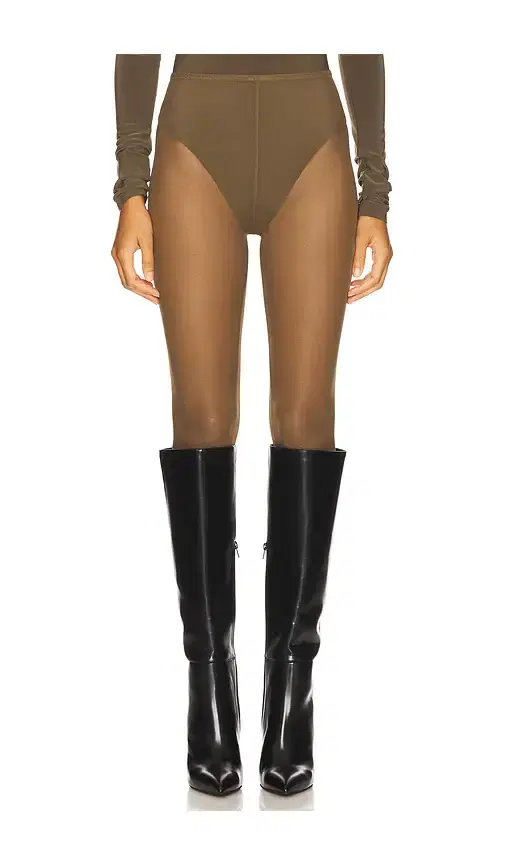 Norma Kamali Legging With Footie