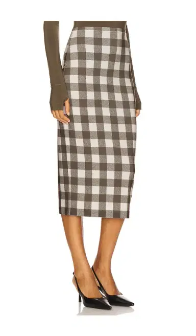 Norma Kamali Straight Skirt To Midcalf | Thumbnail 2 Norma Kamali Straight Skirt To Midcalf | Thumbnail 2