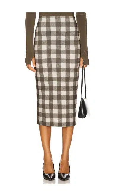 Norma Kamali Straight Skirt To Midcalf | Thumbnail 1 Norma Kamali Straight Skirt To Midcalf | Thumbnail 1