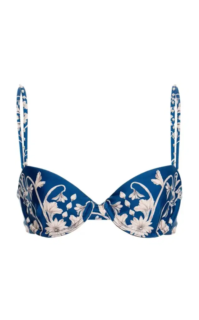 Magdalena Ribbons Bikini Top