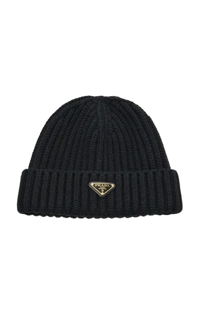 Prada Ribbed-Knit Beanie