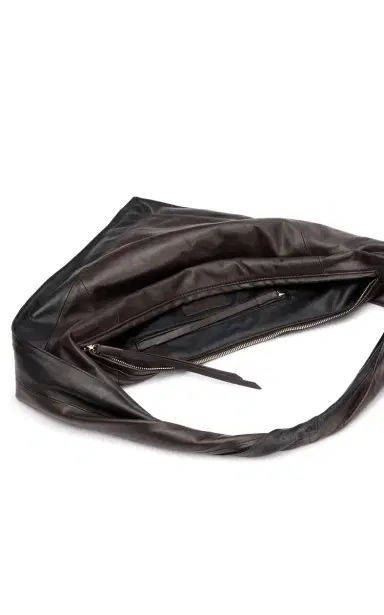 Lemaire Small Scarf Leather Bag | Thumbnail 3 Lemaire Small Scarf Leather Bag | Thumbnail 3