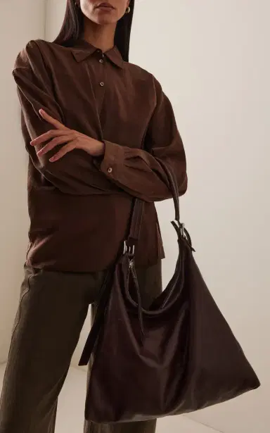 Lemaire Belted Leather Hobo Bag | Thumbnail 2