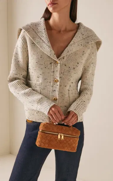 Bottega Veneta Bang Bang Intrecciato Suede Bag | Thumbnail 2 Bottega Veneta Bang Bang Intrecciato Suede Bag | Thumbnail 2