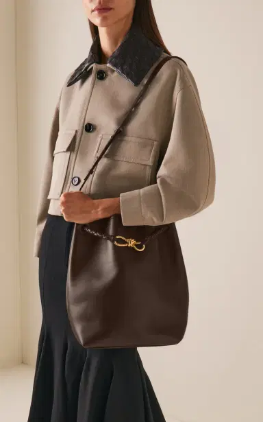 Bottega Veneta Vertical Andiamo Leather Bag | Thumbnail 2 Bottega Veneta Vertical Andiamo Leather Bag | Thumbnail 2