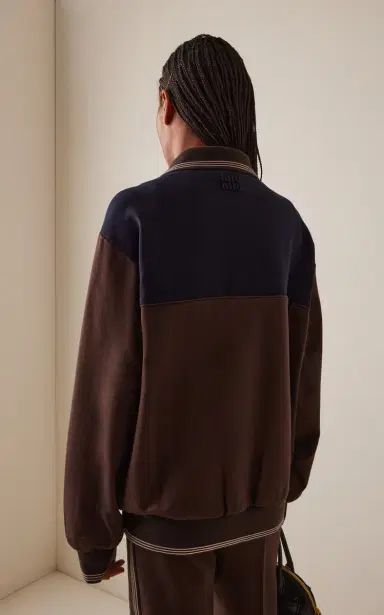 Miu Miu Oversized Knit Sweatshirt | Thumbnail 4 Miu Miu Oversized Knit Sweatshirt | Thumbnail 4