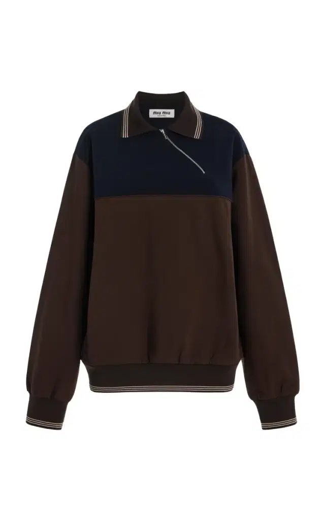 Miu Miu Oversized Knit Sweatshirt