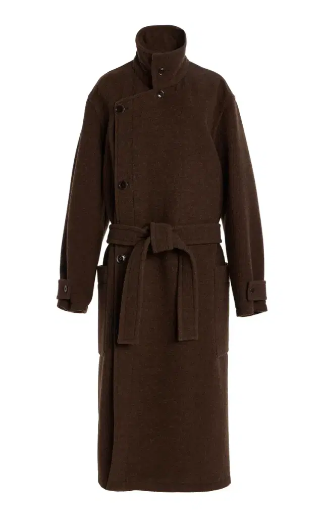 Lemaire Wool Wrap Coat