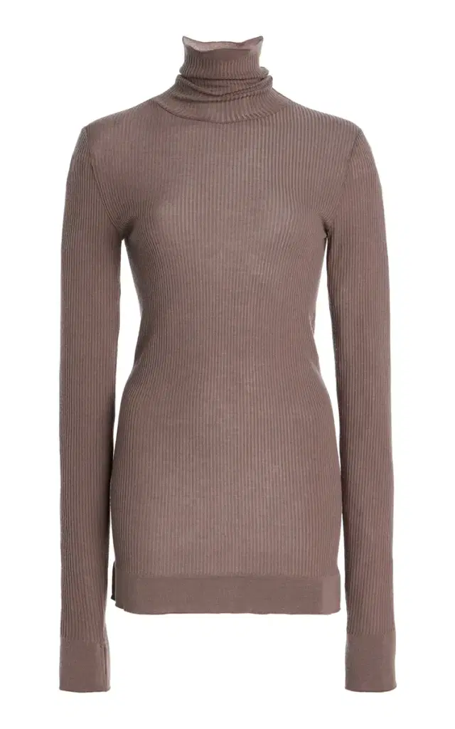 Lemaire Seamlesss High-Neck Wool Top