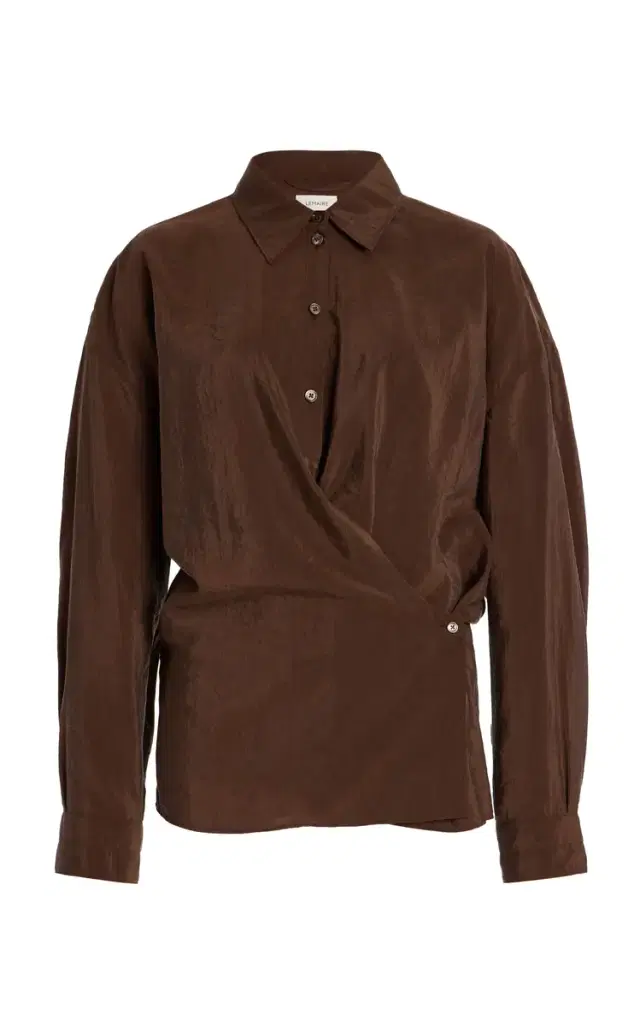 Twisted Silk-Bend Top