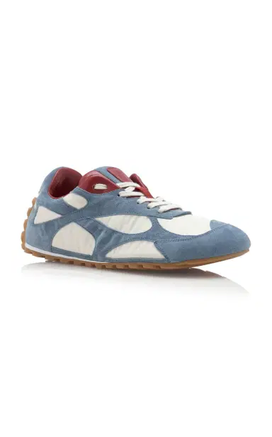 Bottega Veneta Orbit Suede and Mesh Sneakers | Thumbnail 4