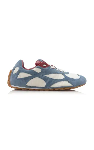 Bottega Veneta Orbit Suede and Mesh Sneakers | Thumbnail 1