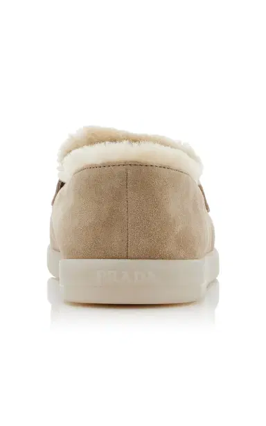Prada Saint Tropez Shearling Loafers | Thumbnail 5 Prada Saint Tropez Shearling Loafers | Thumbnail 5