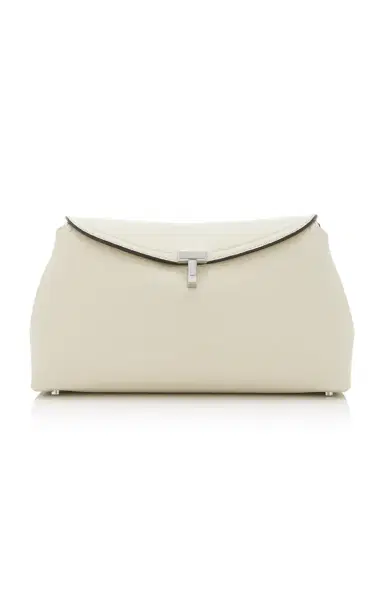 TOTEME T-Lock Leather Clutch | Thumbnail 7 TOTEME T-Lock Leather Clutch | Thumbnail 7