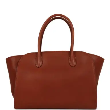 The Row The Row Marlo 12 Tote Bag Acero Polished Saddle Silver Hardware | Thumbnail 4 The Row The Row Marlo 12 Tote Bag Acero Polished Saddle Silver Hardware | Thumbnail 4