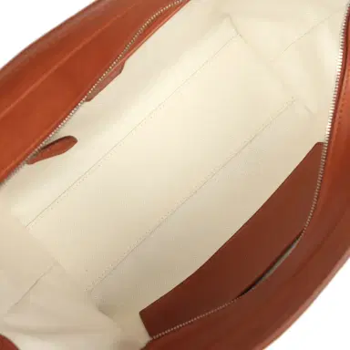 The Row The Row Marlo 12 Tote Bag Acero Polished Saddle Silver Hardware | Thumbnail 9 The Row The Row Marlo 12 Tote Bag Acero Polished Saddle Silver Hardware | Thumbnail 9