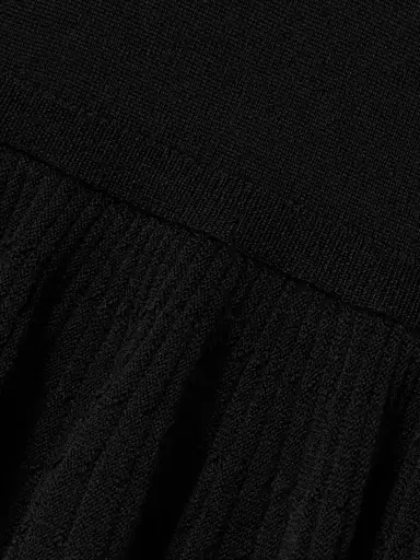 DÔEN Amelina Tiered Ruffled Merino Wool Mini Dress | Thumbnail 4 DÔEN Amelina Tiered Ruffled Merino Wool Mini Dress | Thumbnail 4